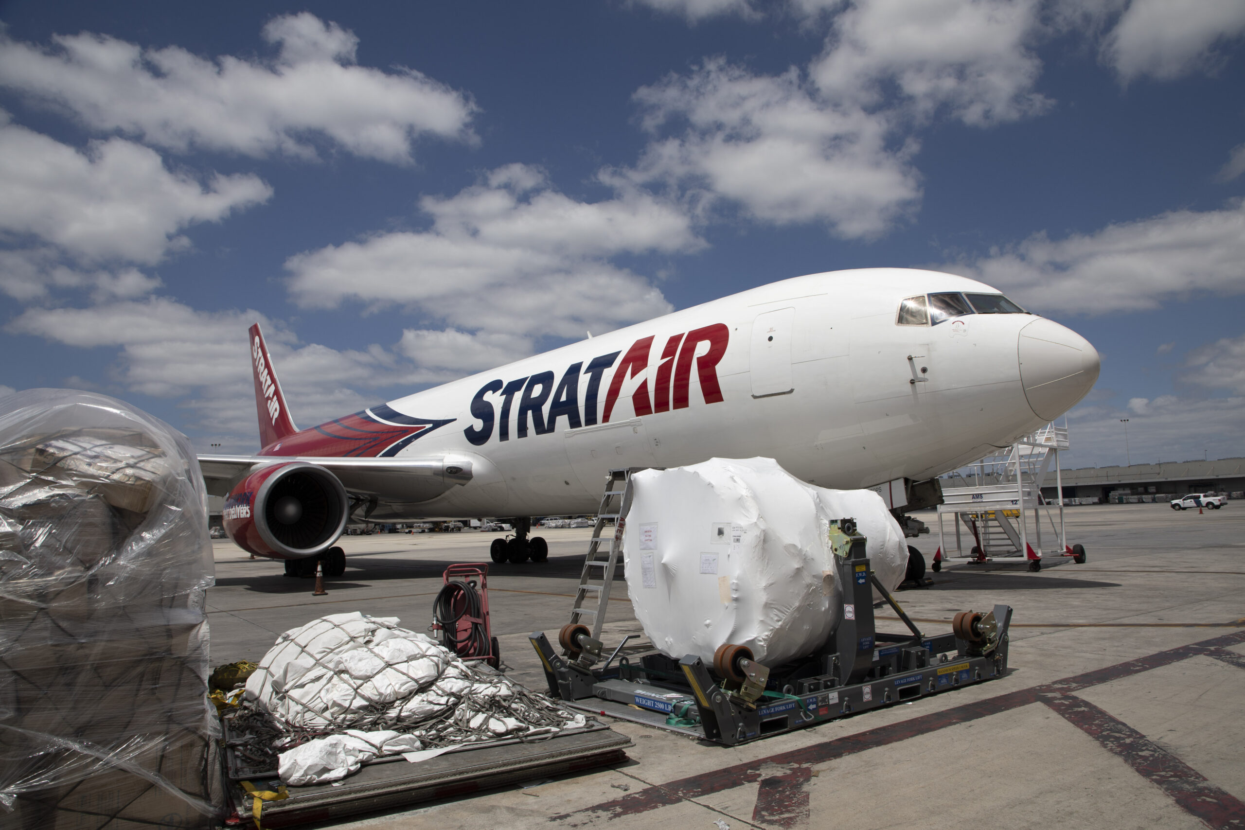 Photo of StratAir employee.